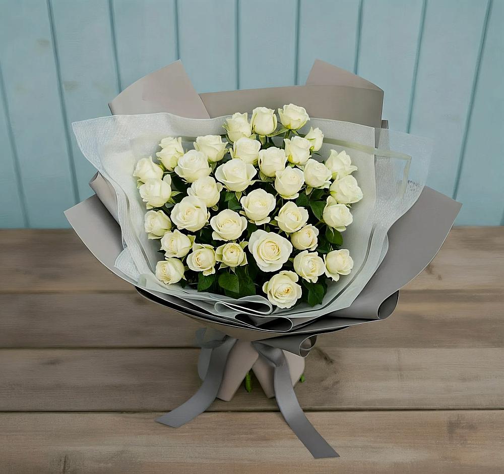 Букет Белоснежная нежность в Хабезе