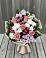Букет цветов из: Альстромерии, Гвоздики, Розы и Хризантемы в Хабезе