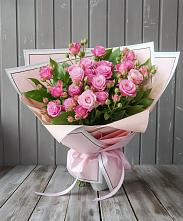 Букет Розовый кустик #REPLACE_PRED# Хабезе
