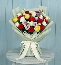Букет цветов из:  Розы в Хабезе