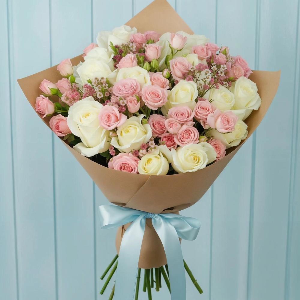 Букет цветов из: Розы в Хабезе