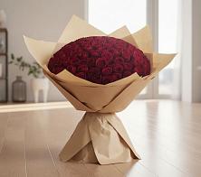 Букет 101 Красная роза в Хабезе