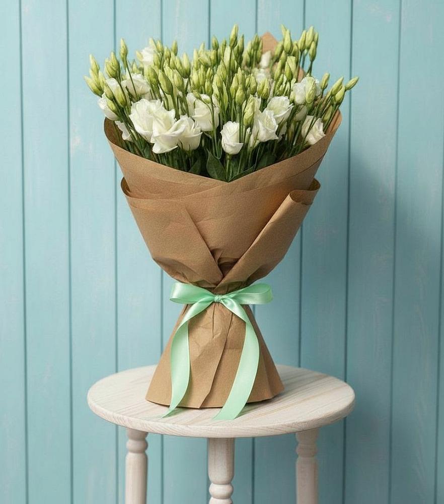 Букет цветов из: Лизиантусы в Хабезе