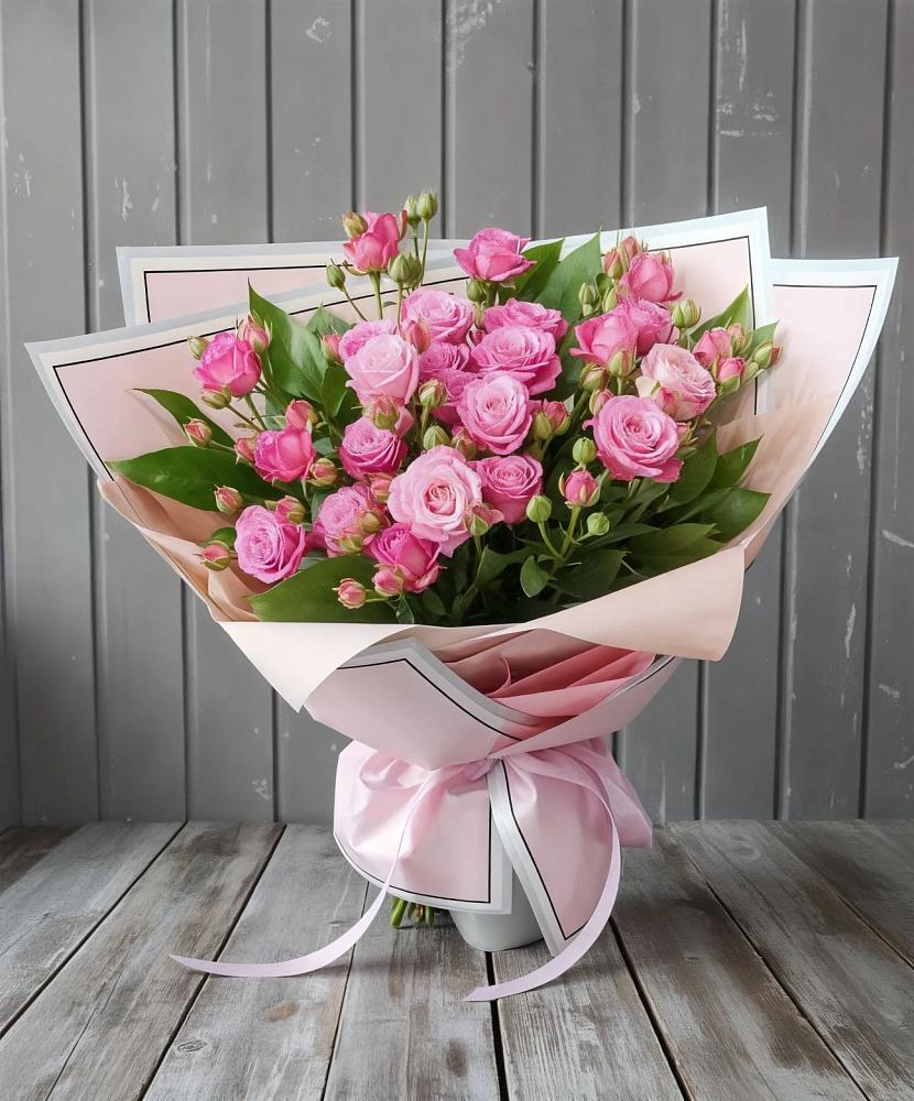 Букет Розовый кустик в Хабезе