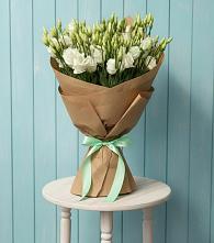 Букет цветов из:  Лизиантусы в Хабезе