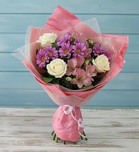 Букет цветов из:  Герберы #REPLACE_PRED# Хабезе