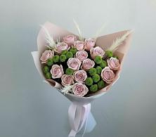 Букет цветов из:  Розы и Хризантемы в Хабезе