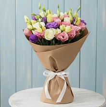 Букет цветов из:  Лизиантусы в Хабезе